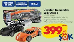 GOKİDY OYUNCAK UZAKTAN KUMANDALI SPOR ARABA
